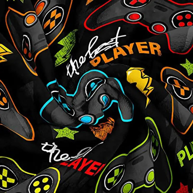 Gamer Blanket - Cozy Flannel Bedding for Couch