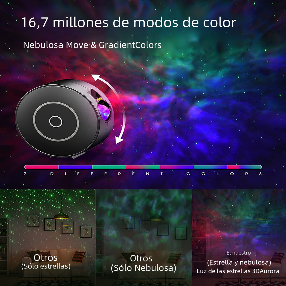 Smart Control Laser Star Projector Night Light