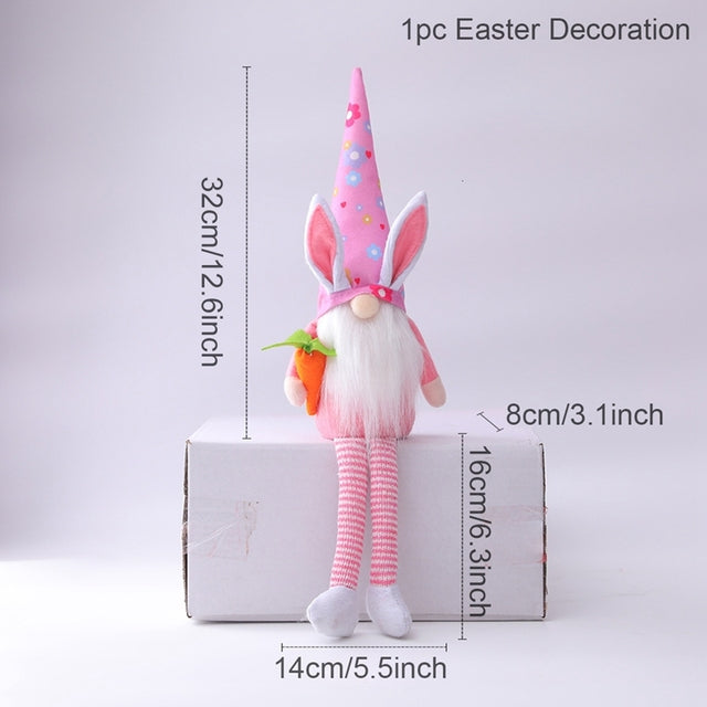 Long Legs Easter Bunny Doll - DIY Home Decor Gift