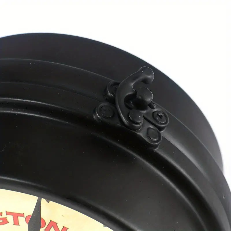 1 Piece Retro Double-Sided Garden Wall Clock