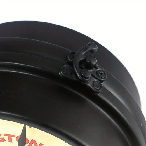 1 Piece Retro Double-Sided Garden Wall Clock