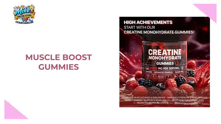 Muscle Boost Gummies by@Outfy